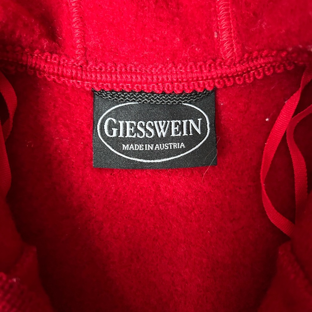 Giesswein Vintage Made in Austria Pure New Wool Infant Jacket EU size 68 - Picture 3 of 10